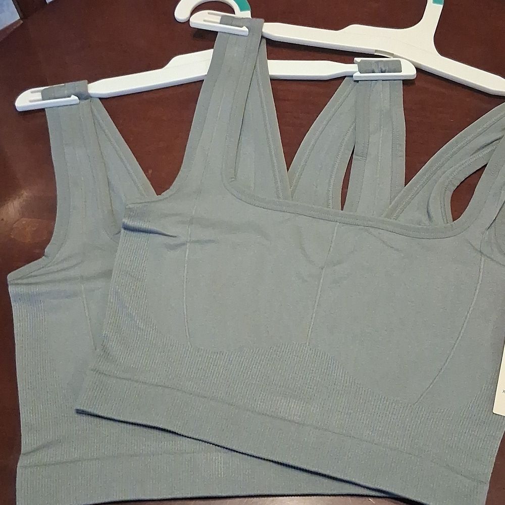 2 Gray Seamless Brami Colsie Small New With Tags